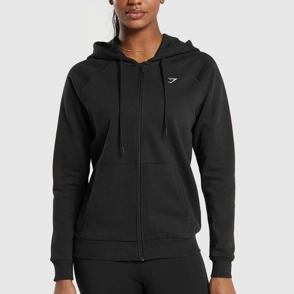 Gymshark TRAINING FLEECE ZIP HOODIE
Regular Fit Black Small NWT in packaging - Picture 1 of 5
